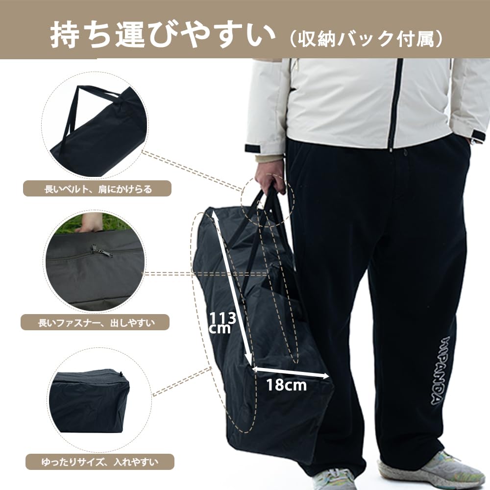 Amazon | ApeexCanopy タープテント 3m×3m【専用横幕/サイドシート3枚